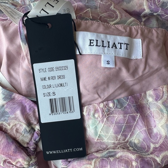 Elliatt Mirer Asymmetrical Dress NWT Size Small - Picture 6 of 7